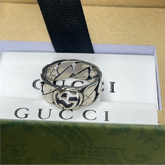 🔥⛓️ Gucci Interlocking G Ring - Picture 6 of 9